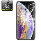 Schutzhülle für iPhone XR Cover Case Panzer Hülle Tasche Schwarz