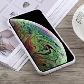 Handy Tasche für iPhone XS Max Cover Case Panzer Schutz Hülle Bumper Weiß