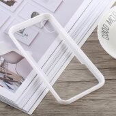 Handy Tasche für iPhone XS Max Cover Case Panzer Schutz Hülle Bumper Weiß