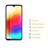 2x Panzerfolie für Xiaomi Redmi Note 7 ANTI-SCHOCK Displayschutzfolie MATT
