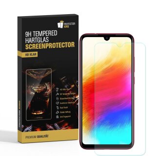 1x 9H Hartglas für Xiaomi Redmi Note 7 Panzerfolie Displayglas Schutzglas KLAR Panzerglas Schutzfolie