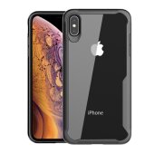 Schutzhülle für iPhone XR FULL COVER Case Panzer Hülle Tasche Bumper Schwarz