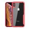 Handy Tasche für iPhone XS Max FULL COVER Case Panzer Schutz Hülle Bumper Rot