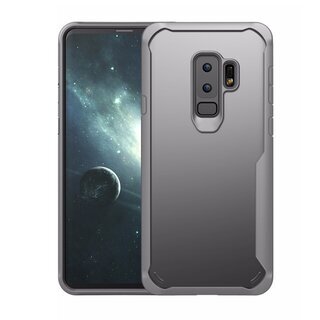 Handytasche fr Samsung Galaxy S9 Full Panzer Case Schutz Hlle Cover Grau