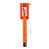 Selfie Stick für iPhone Samsung Sony Huawei Xiaomi LG HTC 23,5cm-105,5cm Orange