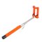 Selfie Stick für iPhone Samsung Sony Huawei Xiaomi LG HTC 23,5cm-105,5cm Orange