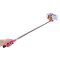 Selfie Stick für iPhone Samsung Sony Huawei Xiaomi LG HTC 23,5cm-105,5cm Pink