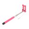 Selfie Stick für iPhone Samsung Sony Huawei Xiaomi LG HTC 23,5cm-105,5cm Pink