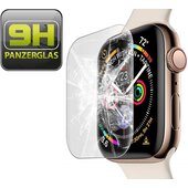 2x 9H Hartglas für Apple Watch 4 & 5 44mm FULL COVER...