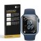 2x 9H Hartglas für Apple Watch 4 & 5 44mm FULL COVER Panzerfolie Display HD KLAR Panzerglas Schutzfolie