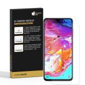 4x 9H Hartglas für Samsung Galaxy A50 Schutzfolie Schutzglas Displayglas Tempered Glasfolie Panzerglas Sicherheitsglas Echtglas Displayschutz Panzerfolie