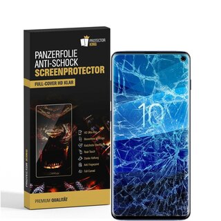 2x Flexibles Nano-Glas fr Samsung Galaxy S10e ANTI-REFLEX Displayschutz Panzerglas Schutzglas Schutzfolie MATT