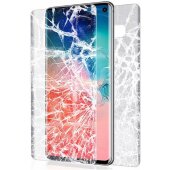 4x Panzerfolie für Samsung Galaxy S10 Plus FULL COVER Displayschutzfolie KLAR FB