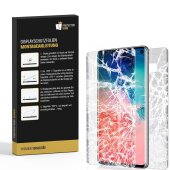 6x Panzerfolie für Samsung Galaxy S10 Plus FULL COVER Displayschutzfolie KLAR FB