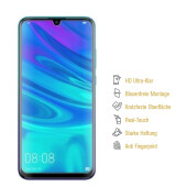 2x Panzerfolie für Huawei P Smart 2019 ANTI-SCHOCK Displayschutzfolie HD KLAR