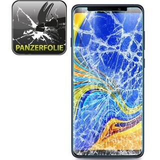 3x Panzerfolie fr Samsung Galaxy A9 2018 ANTI-SCHOCK Displayschutzfolie HD Klar