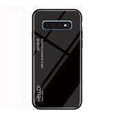 Handy Tasche für Samsung Galaxy S10 Gradient Glas Case...