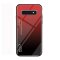 Handy Tasche für Samsung Galaxy S10 Plus Gradient Case Cover Schutz Hülle Rot