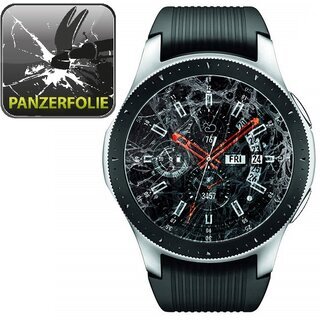 2x Panzerfolie fr Samsung Watch 42mm ANTI-SCHOCK Displayschutzfolie HD KLAR