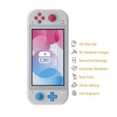 1x 9H Panzerglas für Nintendo Switch Lite Displayschutz Schutzglas Panzerfolie Schutzfolie Hartglas Displayglas Tempered Glasfolie Sicherheitsglas Echtglas