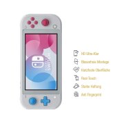 6x Panzerfolie für Nintendo Switch Lite Displayschutz Schutzfolie KLAR ANTI-SHOCK/ ANTI-KRATZ/ ANTI-STOSß/ ANTI-BRUCH/ ANTI-SPLITTER