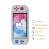 2x Panzerfolie für Nintendo Switch Lite Displayschutz Schutzfolie MATT ANTI-SHOCK/ ANTI-KRATZ/ ANTI-BRUCH/ ANTI-SCHMUTZ/ ANTI-REFLEX