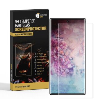 2x 9H Hartglas für Samsung Galaxy Note 10 Plus FULL CURVED Panzerfolie Displayschutz KLAR Panzerglas Schutzglas Schutzfolie