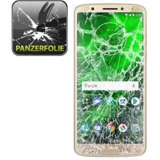 4x Panzerfolie für Motorola G6 Plus ANTI-SCHOCK Displayschutzfolie HD Klar