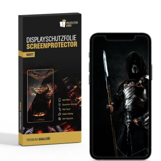 3x Displayschutzfolie für iPhone 11 ANTI-REFLEX Displayfolie Schutzfolie MATT