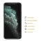 3x Displayschutzfolie für iPhone 11 Pro FULL COVER Schutzfolie HD KLAR