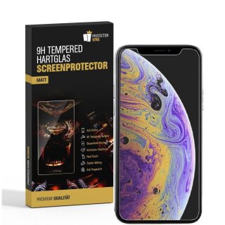 1x 9H Panzerglas für iPhone 11 Pro Displayschutz Schutzglas Hartglas Schutzfolie Panzerfolie Displayglas ANTI-REFLEX MATT ENTSPIEGELT