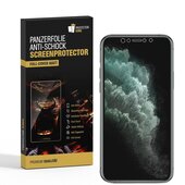 2x Panzerfolie fr iPhone 11 Pro Max FULL COVER...