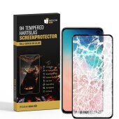 6x 9H Hartglas für Samsung Galaxy S10e FULL COVER Displayschutz Schutzglas SW Schutzfolie Panzerfolie Panzerglas Displayglas Tempered Glasfolie Sicherheitsglas Echtglas