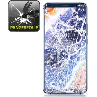 6x Panzerfolie für Nokia 9 ANTI-SCHOCK Displayschutzfolie Displayfolie MATT