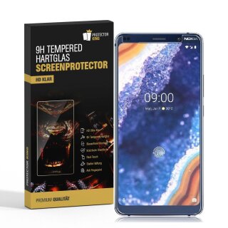 2x 9H Panzerglas für Nokia 9 echtes Tempered Panzerhartglas Displayschutz Schutzglas Panzerfolie Schutzfolie Screen-Protector