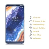 3x 9H Panzerglas für Nokia 9 echtes Tempered Panzerhartglas Displayschutz Schutzglas Panzerfolie Schutzfolie Screen-Protector