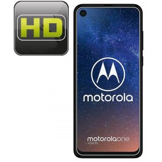 6x Displayschutzfolie für Motorola Moto One Vision Schutzfolie HD Ultra KLAR